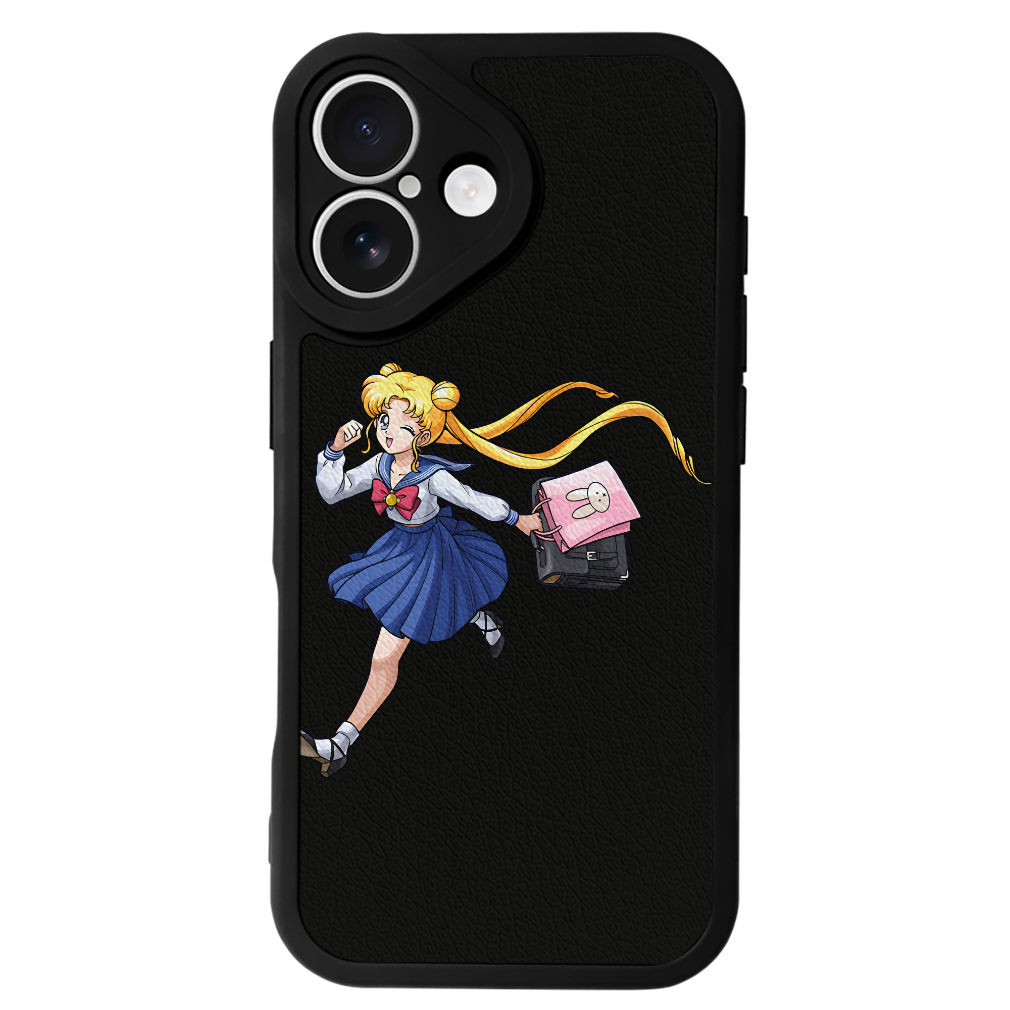 （画像用） 美少女戦士セーラームーン 愛野 美奈子 あいの みなこ Sailor Moon Aino Minako 【iPhone 16シリーズ対応】シリコンスマホケース（レザー調） 材質：シリコン